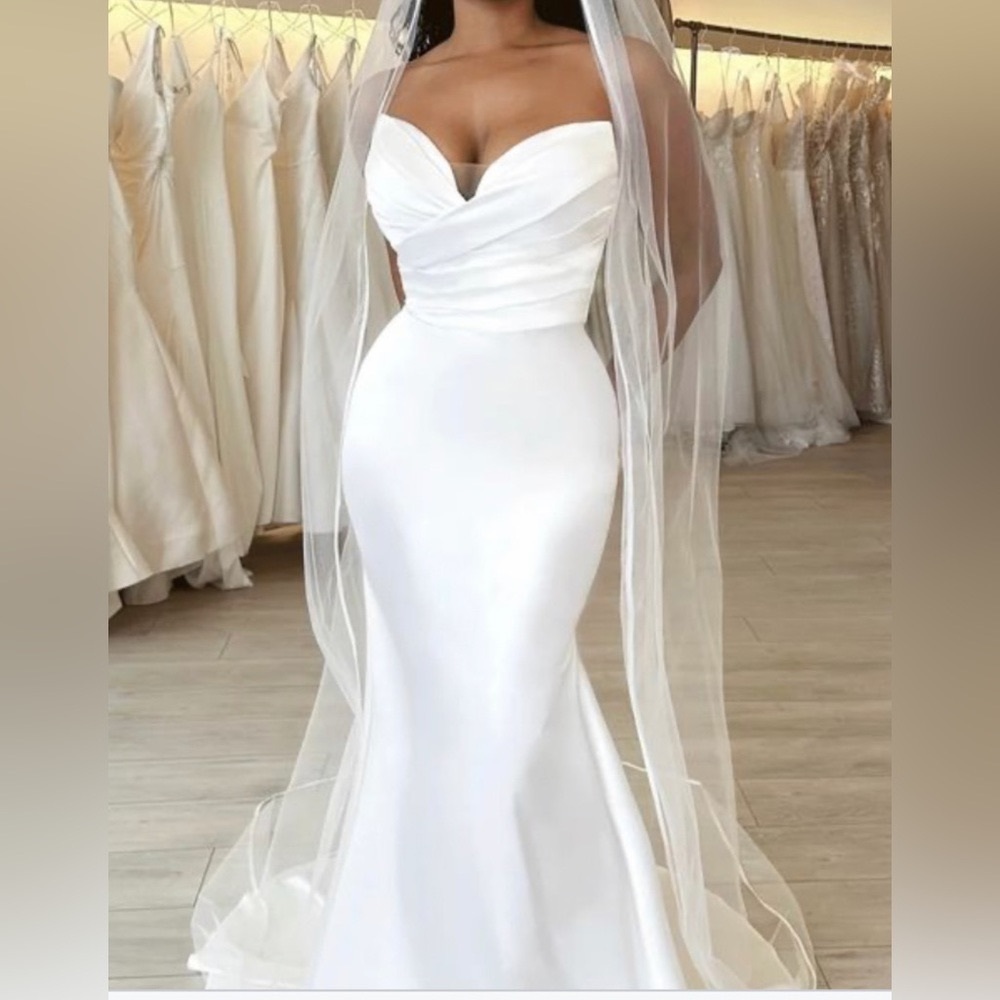 MISACC * Simple Sweetheart Mermaid Wedding Dress *